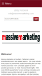 Mobile Screenshot of massivemarketing.com